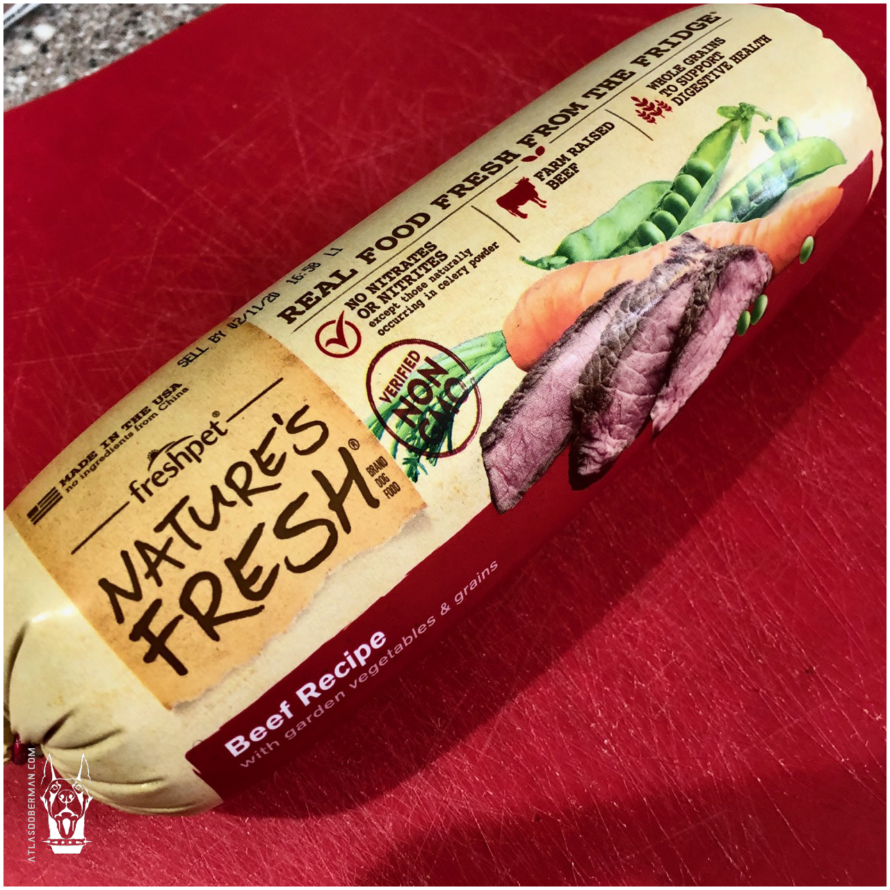 Introducing Atlas to Fresh Food by Freshpet Nature's Fresh ATLAS' Den