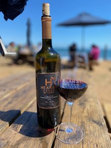 Wine Tasting with Our Doberman at Hearst Ranch WInery